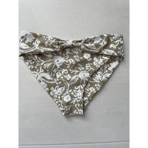 Aila Blue Swim Bikini Bottom High Waist Nile Beach Summer Swimwear